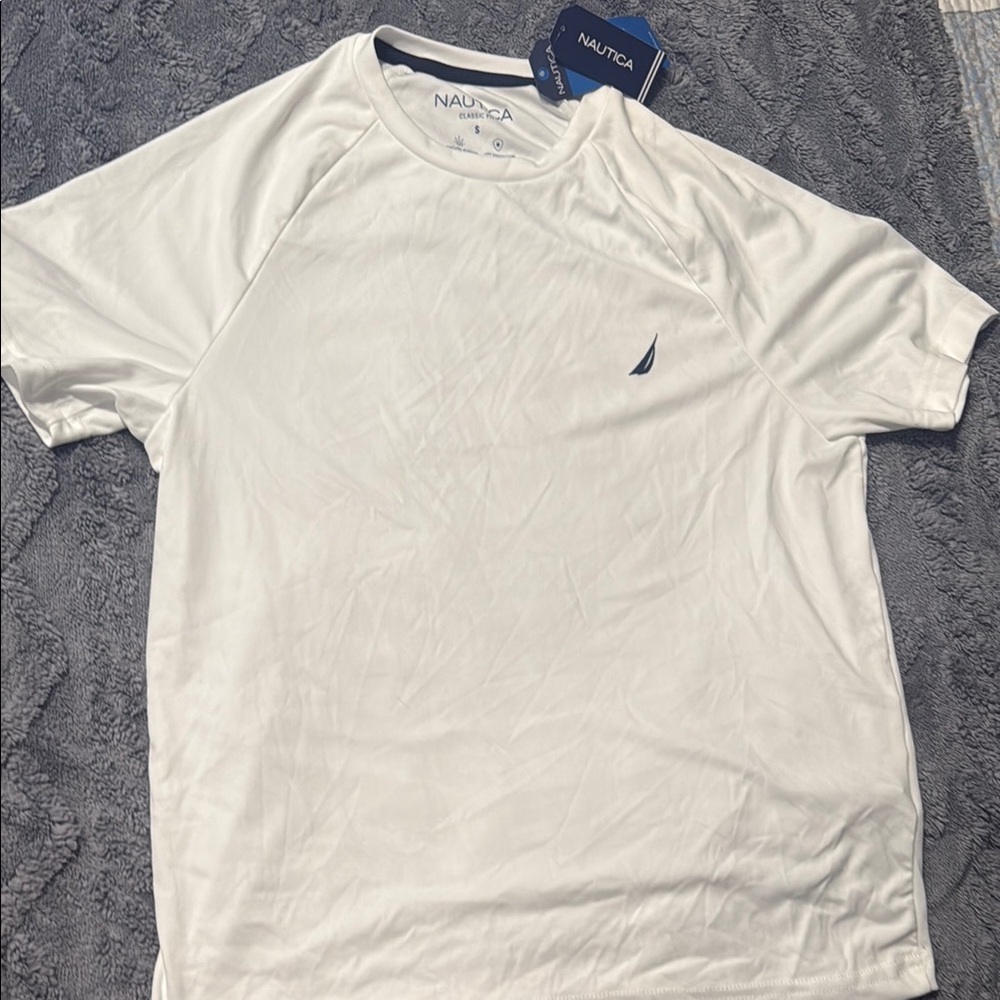 Nautica White Men’s Short Sleeve Tee